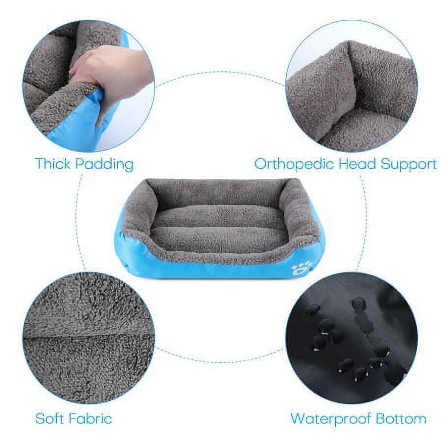 Cozy Washable Cushion Bed